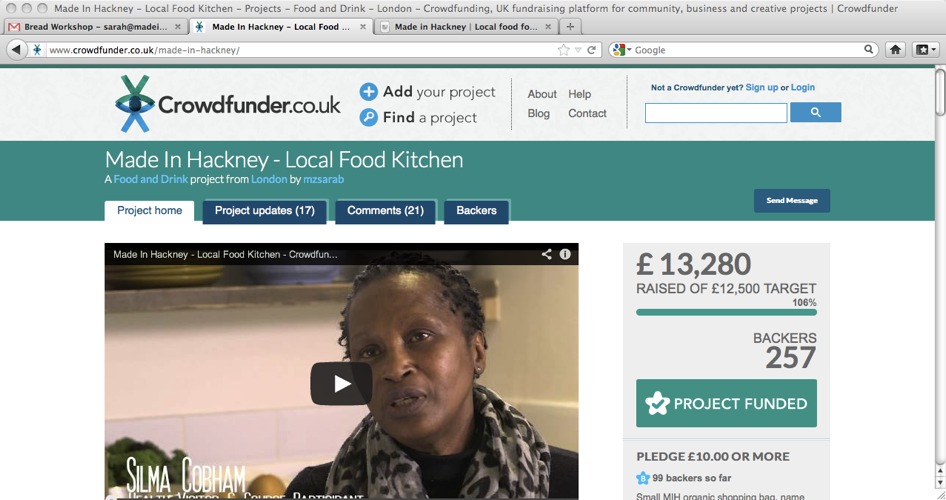 We did it! Made In Hackney Hits Crowdfunding Target! 