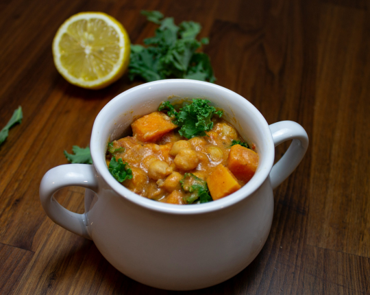 5 Ingredient Caribbean Chickpea Curry