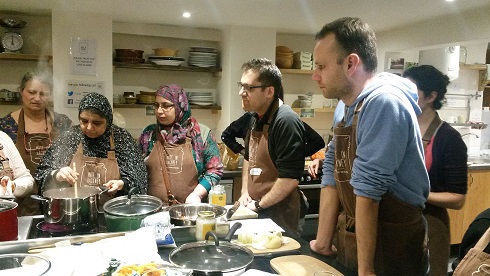 Cooking for Life with East London Vision