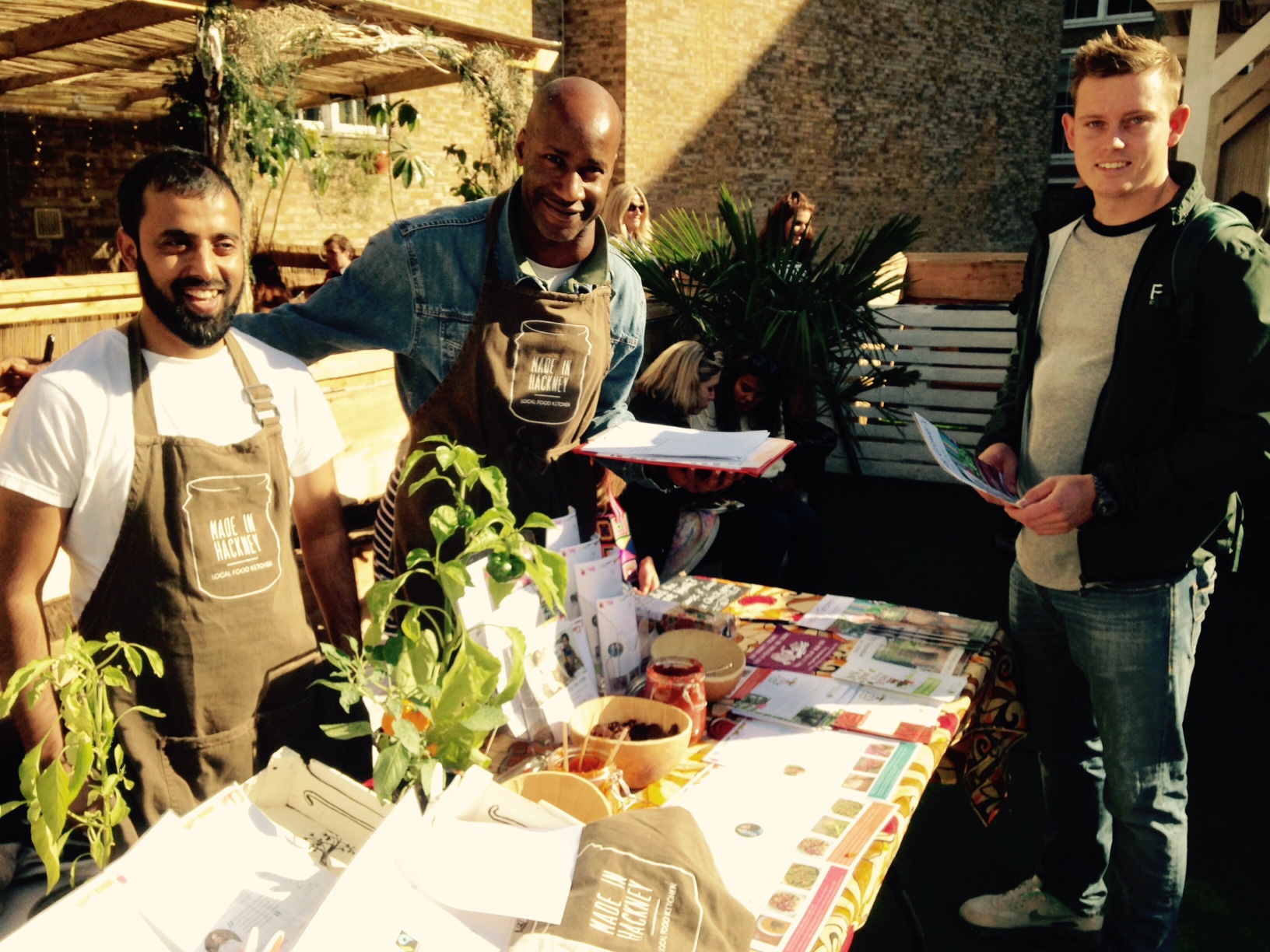 Volunteer with Made in Hackney