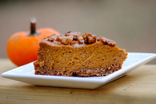 Raw Pumpkin Pie