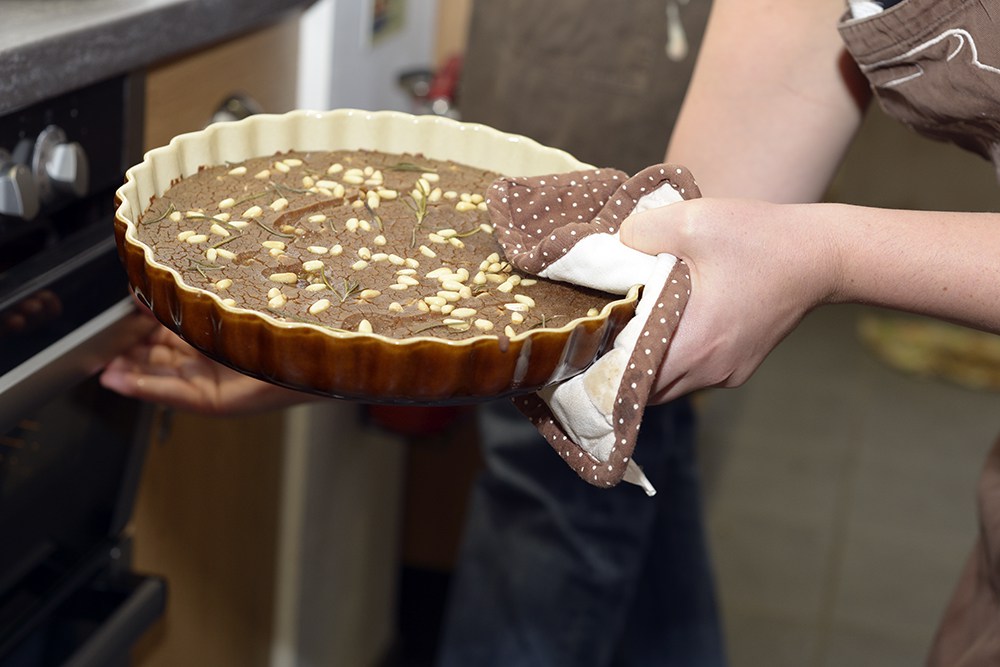 Tuscan Chestnut Cake - Castagnaccio