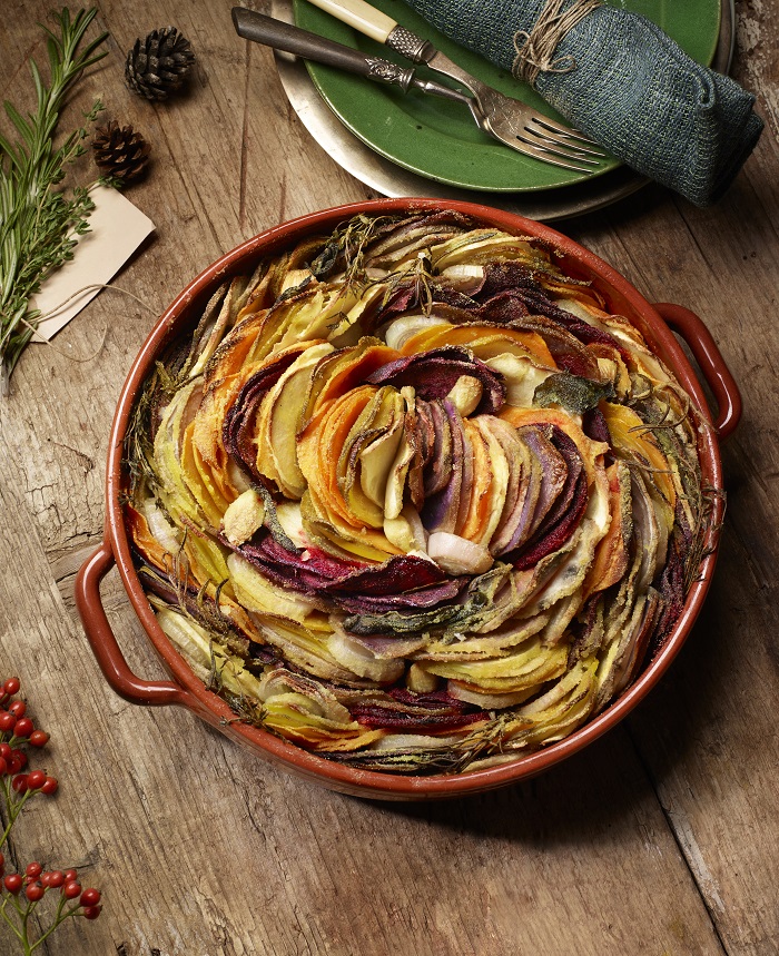 Root Vegetable Gratin 