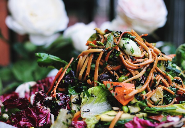 Japanese Soba Noodle Salad