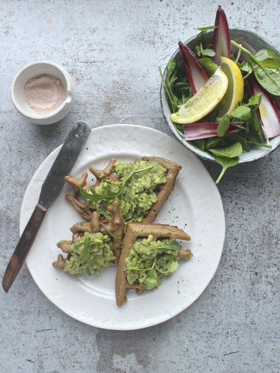 Leek Waffles 