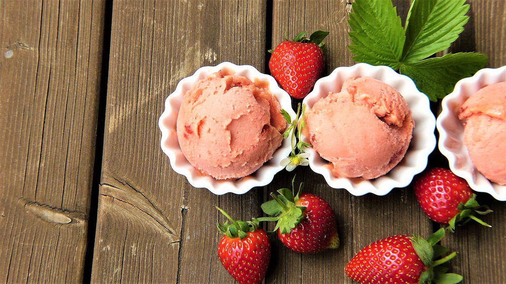 Summer Fruits Ice Cream