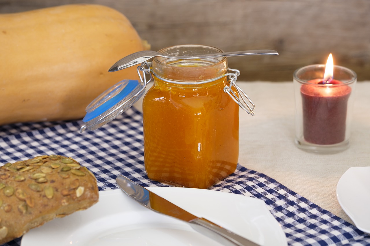 Pumpkin And Orange Spiced Jam