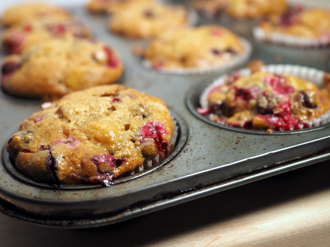 Mixed Berry Muffins