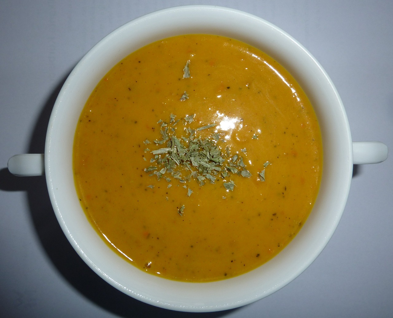 Nettle & Sweet Potato Soup