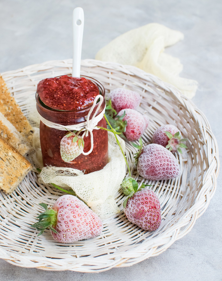 Strawberry and Chia Seed Jam