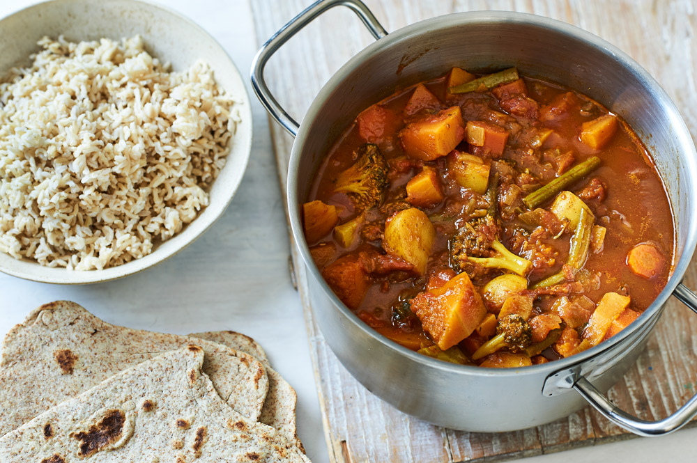 Sour Yellow Curry with Mixed Vegetables Made In Hackney