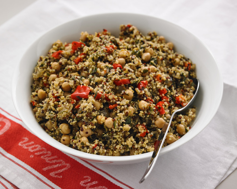 Middle Eastern Inspired Quinoa Bowl