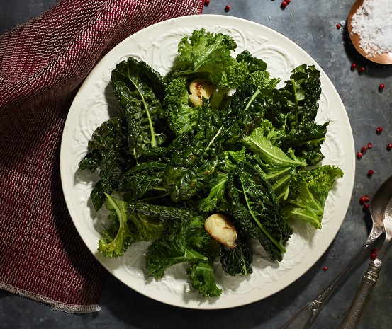 Stir fried kale 
