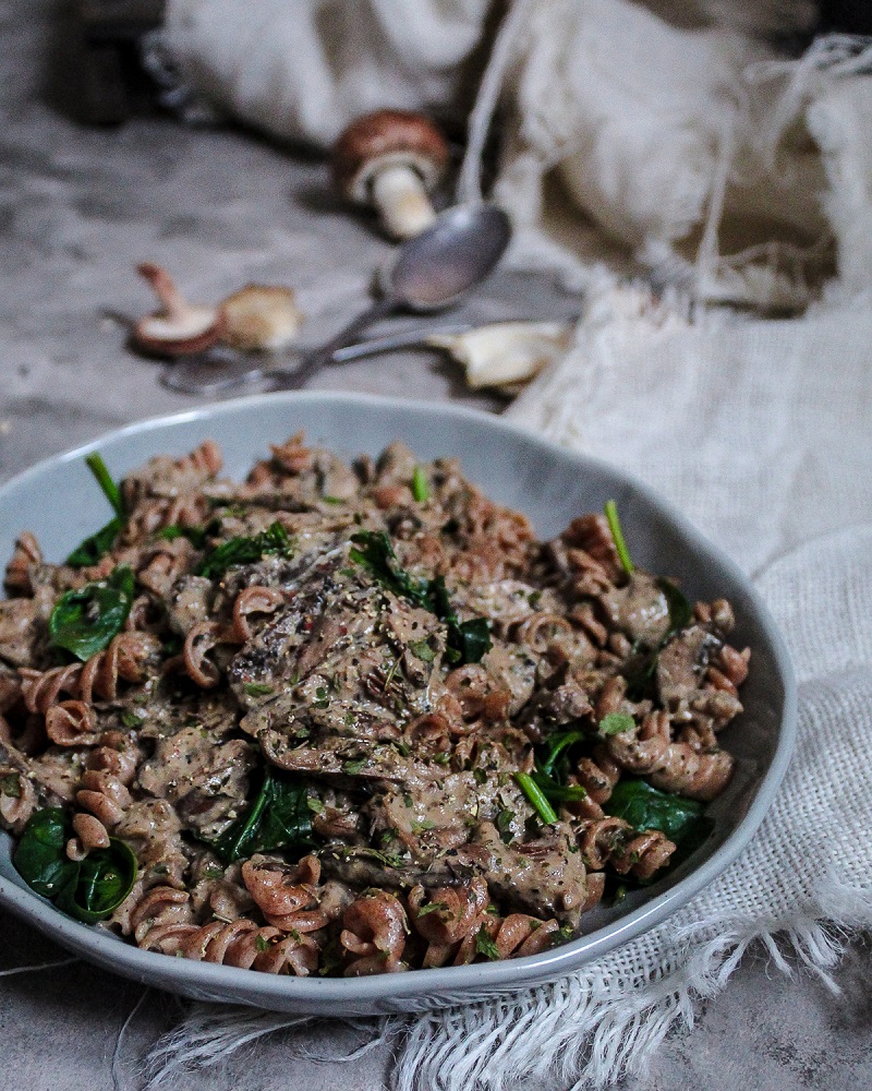 Creamy Mushroom Pasta