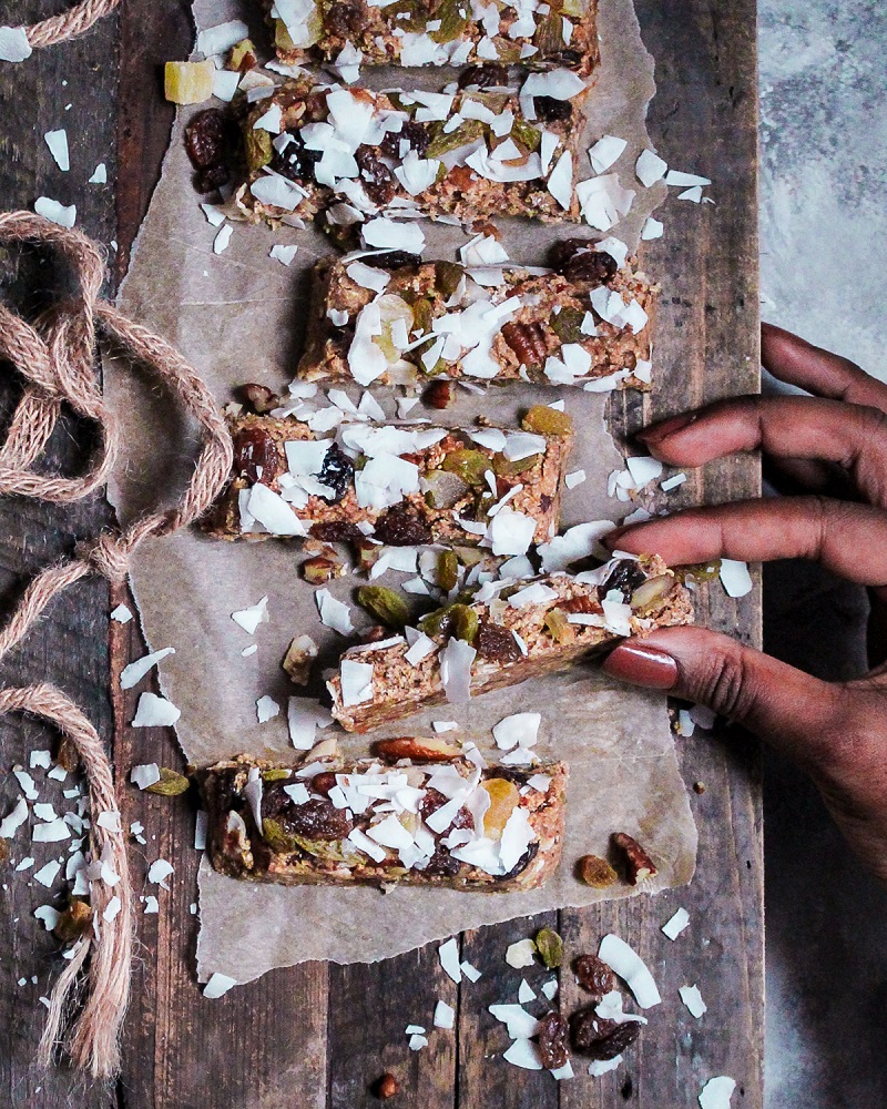 Tropical No Bake Bars