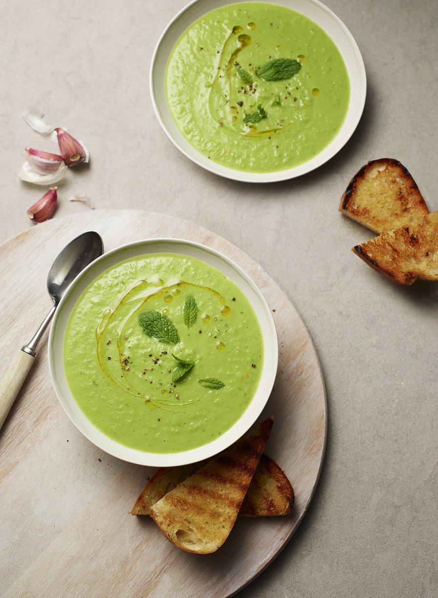 Pea and Mint Soup