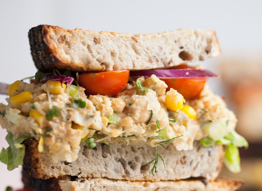 Chickpea 'Tuna' Sandwich