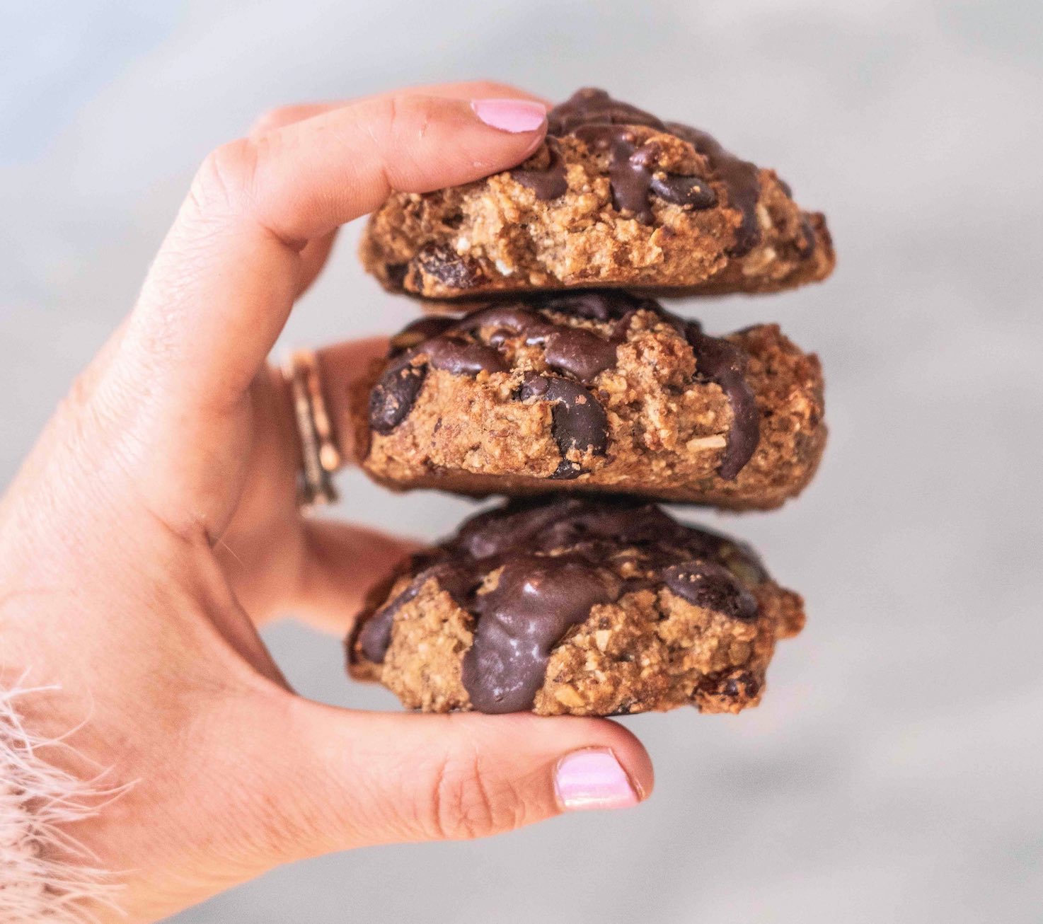 Chocolate Banana Cookies