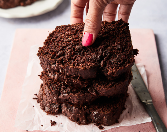 Paleo vegan chocolate bread