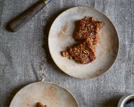 Carrot cake flapjack