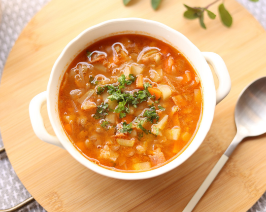 5 Ingredient Lentil Soup 